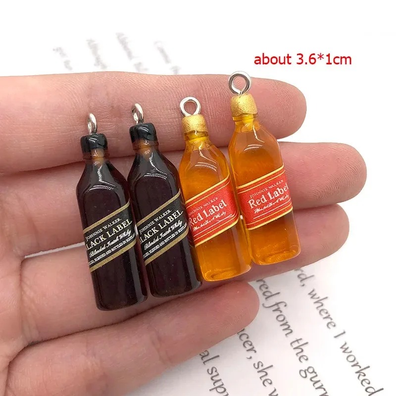จี้เรซิ่นรูปขวดไวน์ขนาดเล็ก 10 - Resin Art Jewelry Kit บทวิจารณ์และราคา