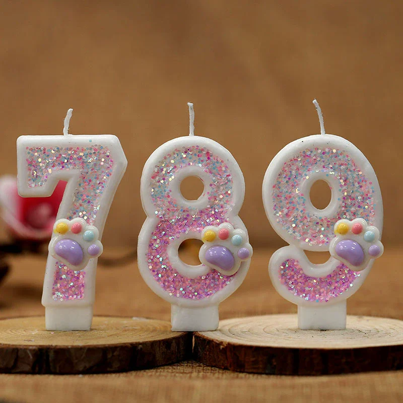 Creative น่ารัก Cat PAW เค้กจํ - Resin Art Alphabet บทวิจารณ์และราคา