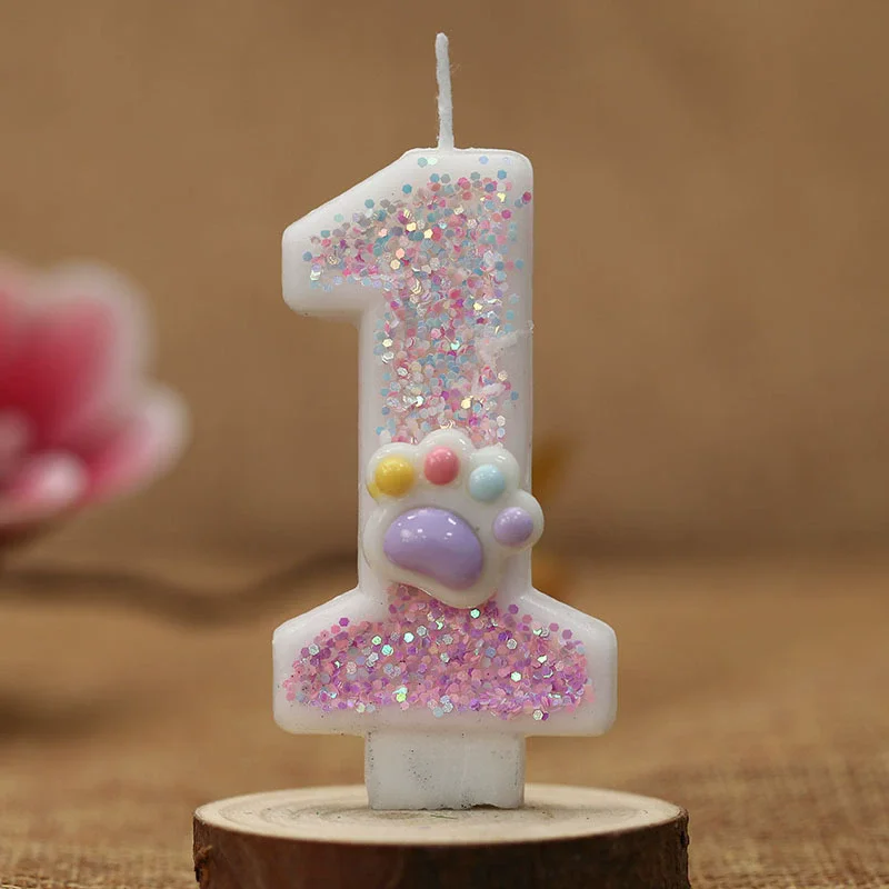 Creative น่ารัก Cat PAW เค้กจํ - Resin Art Alphabet บทวิจารณ์และราคา