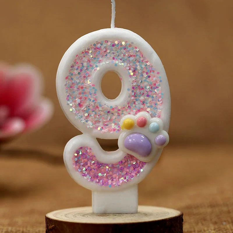 Creative น่ารัก Cat PAW เค้กจํ - Resin Art Alphabet บทวิจารณ์และราคา