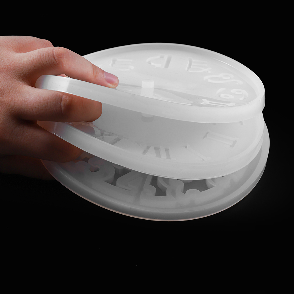 นาฬิกาเรซินแม่พิมพ์ตัวเลขโรมัน - Resin Art Alphabet บทวิจารณ์และราคา
