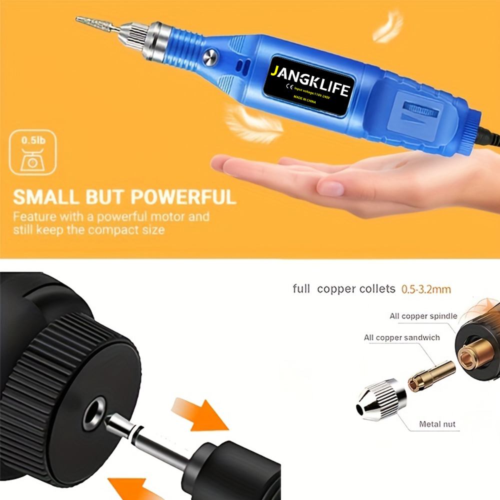 JANGKLIFE 9V มินิสว่านไฟฟ้าแกะ - Resin Art Drill Machine บทวิจารณ์และราคา