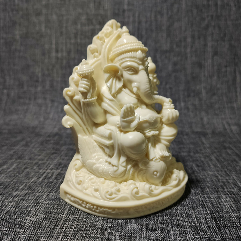 รูปปั้นพระพิฆเนศฮินดู สำหรับตก - Resin Art India บทวิจารณ์และราคา