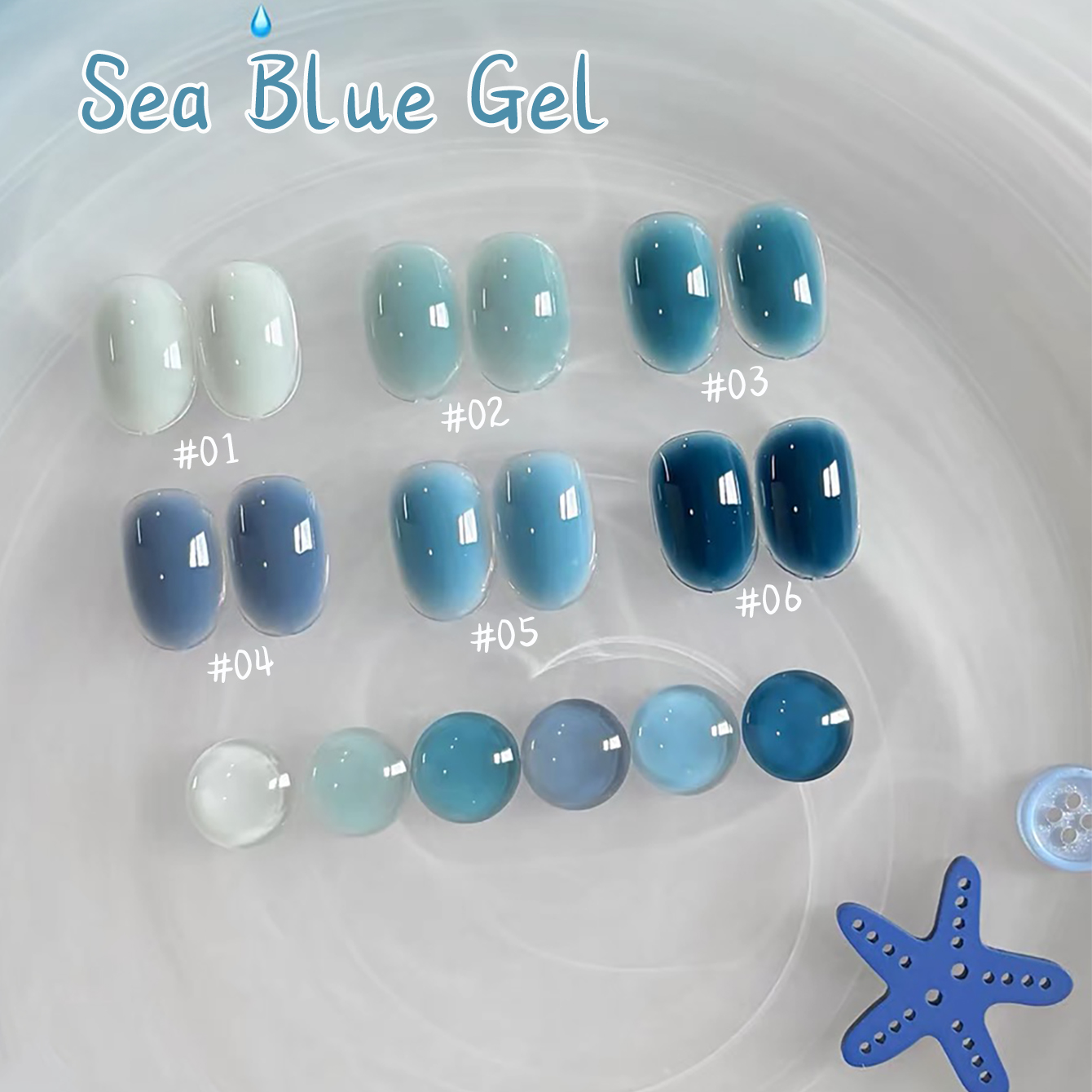 1-10 ชิ้น WS ไอซ์ ทรานส์เพอเรน - Resin Art All บทวิจารณ์และราคา
