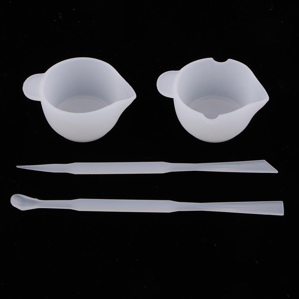 ถ้วยผสมเรซิ่นพร้อมชุดช้อนซิลิโ - Resin Mixing Cup บทวิจารณ์และราคา