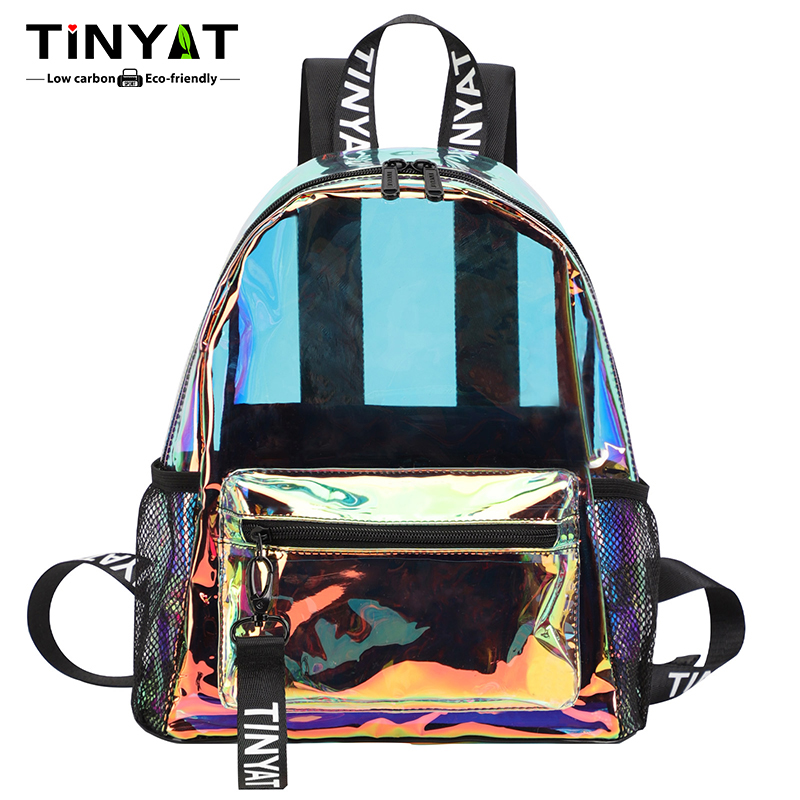 TINYAT PVC Clear กระเป๋าเป้สะพ - Resin Art Alphabet บทวิจารณ์และราคา