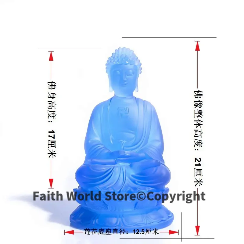 สูง 21 ซม #   Greco-พุทธ HOME  - Resin Art India บทวิจารณ์และราคา