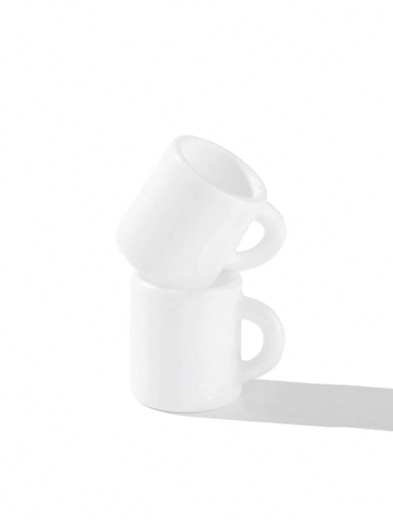 แก้วมัคสีขาวขนาดเล็กสำหรับบ้าน - Resin Art Kitchen บทวิจารณ์และราคา