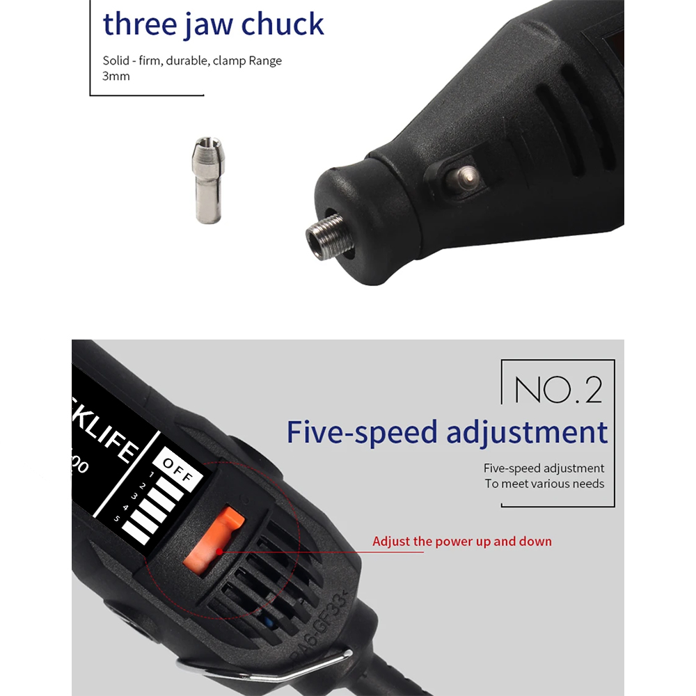 JANGKLIFE110-220V เครื่องขัดแล - Resin Art Drill Machine บทวิจารณ์และราคา