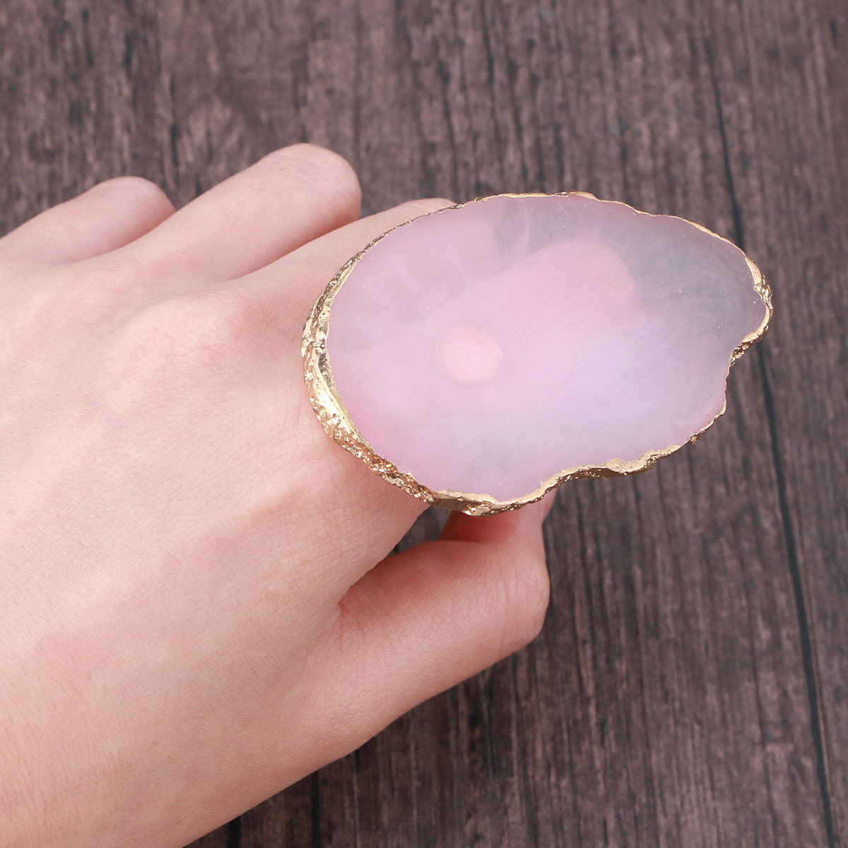 ถาดสีเรซินสำหรับทำเล็บขนาดเล็ก - Resin Art Ring Design บทวิจารณ์และราคา