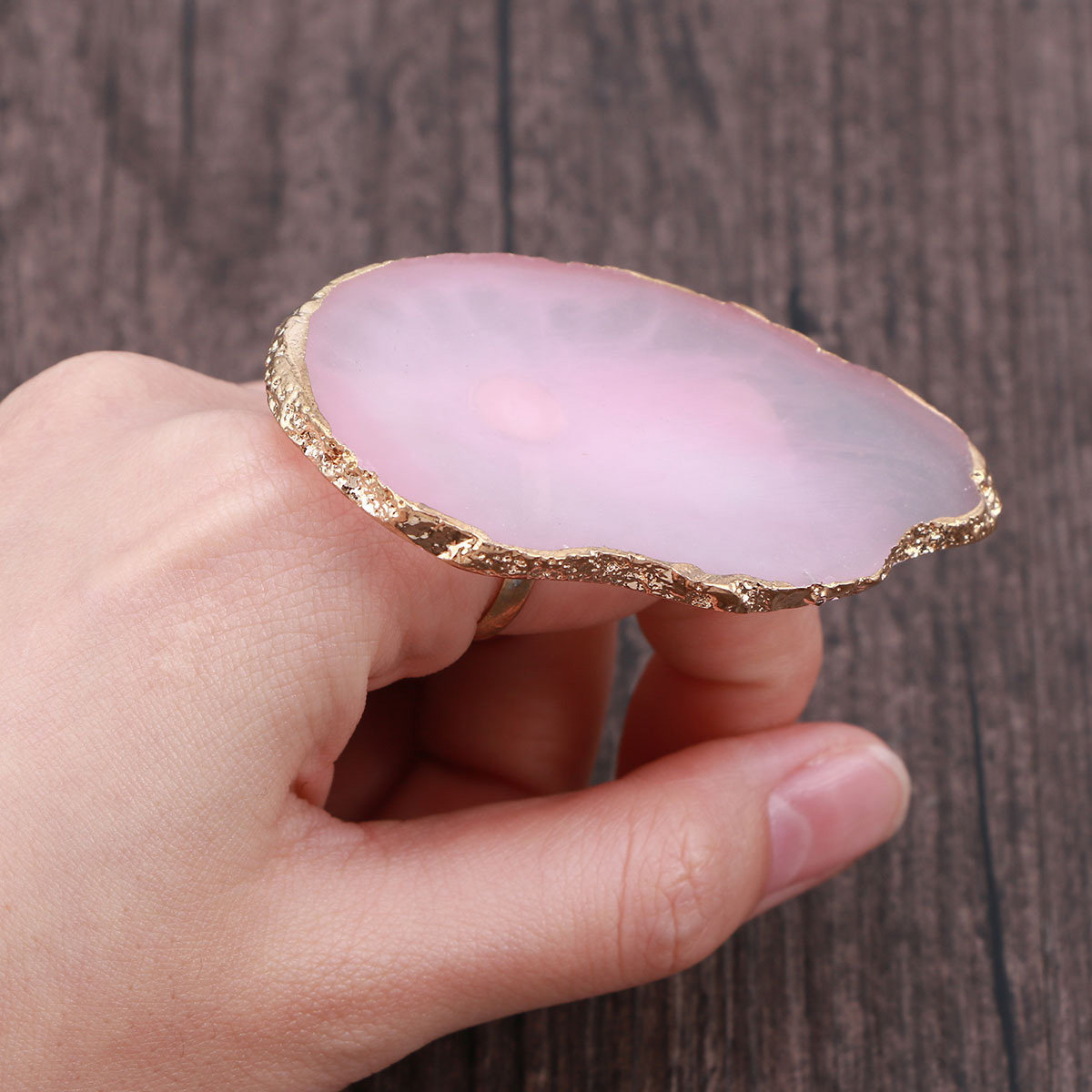 ถาดสีเรซินสำหรับทำเล็บขนาดเล็ก - Resin Art Ring Design บทวิจารณ์และราคา