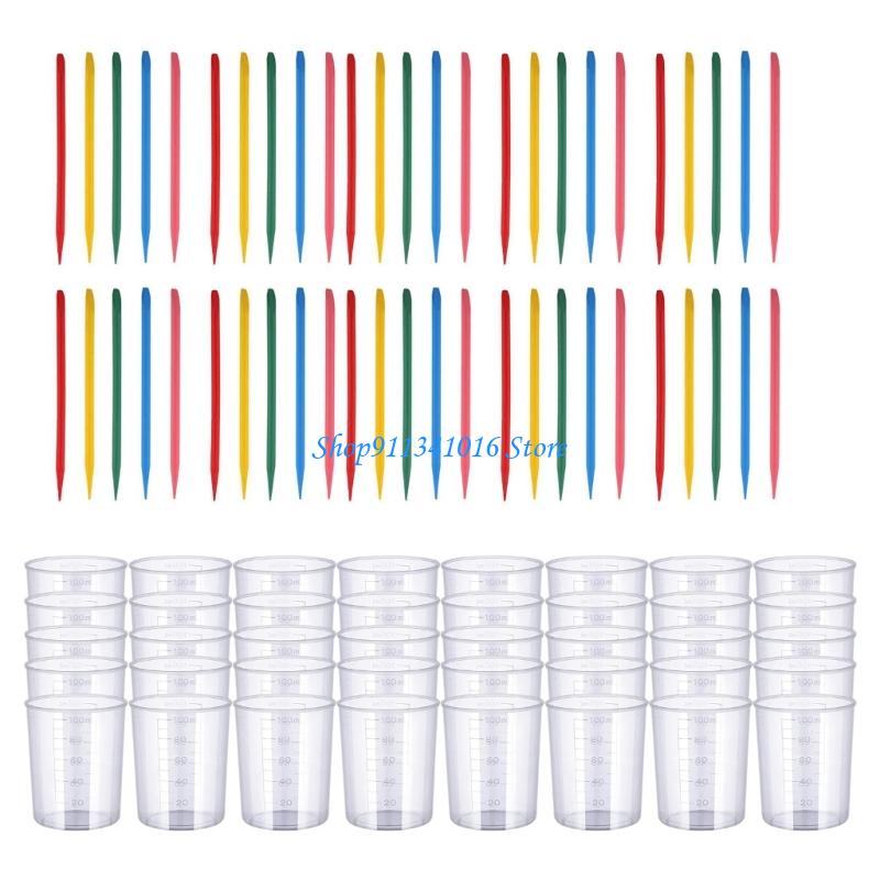 ถ้วยผสมเรซินแบบใช้ซ้ำได้พร้อมเ - Resin Mixing Cup บทวิจารณ์และราคา