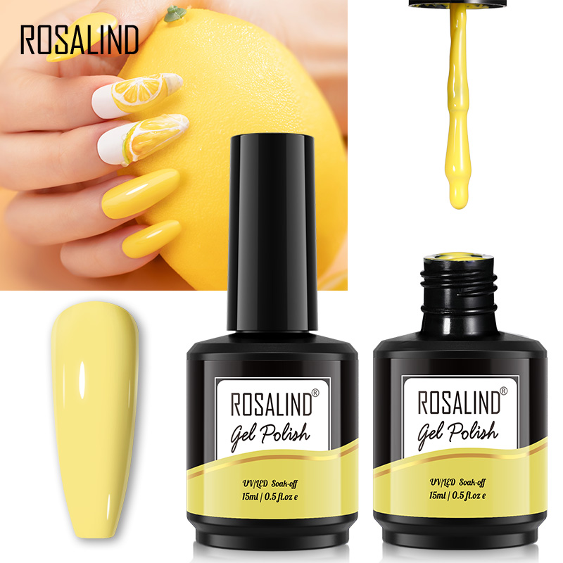 ROSALIND 15ML เจลทาเล็บกลิตเตอ - Resin Art All บทวิจารณ์และราคา